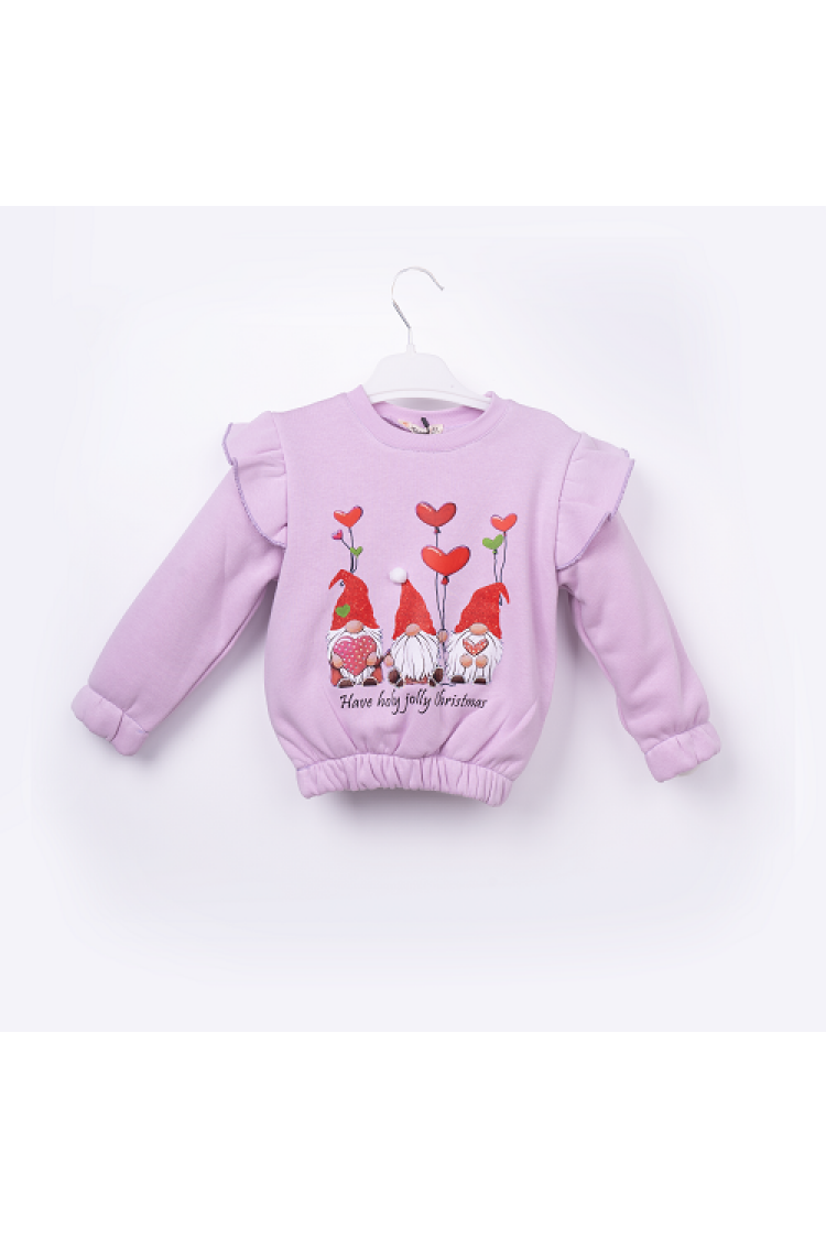 Wholesale Girls Sweatshirt 3-6Y - Brand: Büşra Bebe - Kids & Baby Clothes Wholesale - Globality Store