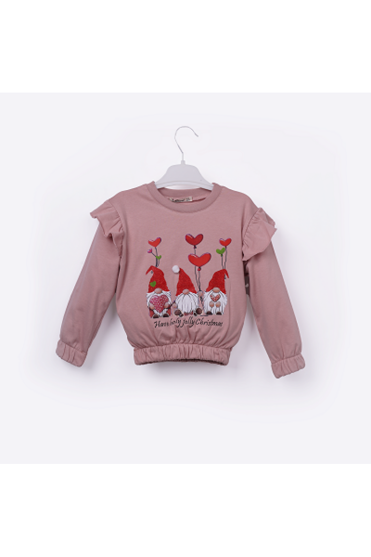 Wholesale Girls Sweatshirt 3-6Y - Brand: Büşra Bebe - Kids & Baby Clothes Wholesale - Globality Store
