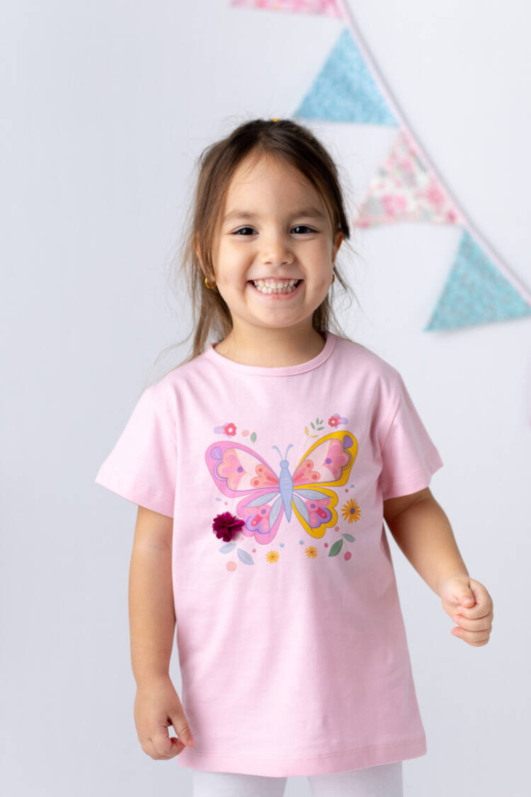 Wholesale Girls T-shirt 5-8Y - Brand: Zeyland - Kids & Baby Clothes Wholesale - Globality Store