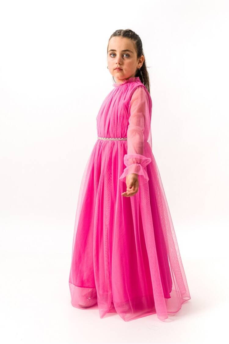 Wholesale Girls Tulle Dress 2-5Y - Brand: Wecan - Kids & Baby Clothes Wholesale - Globality Store