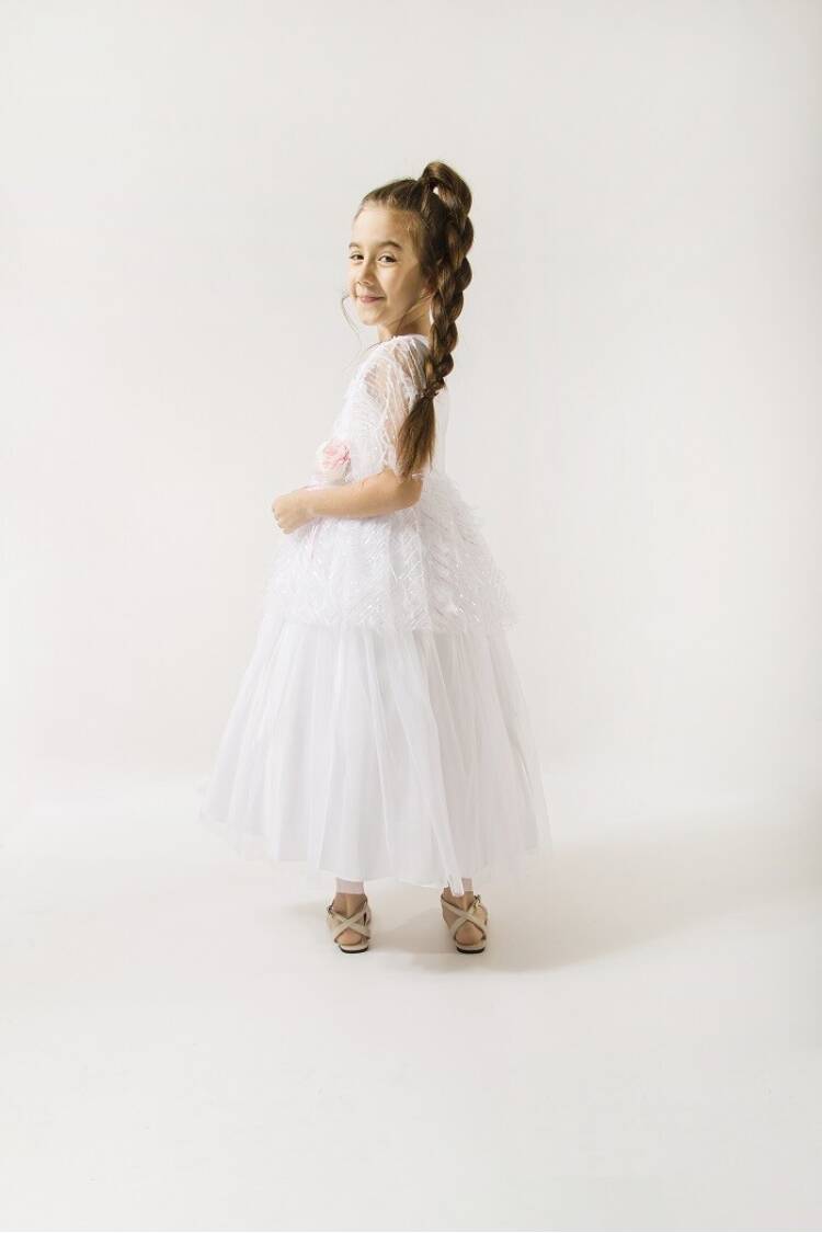 Wholesale Girls Tulle Dress 6-9Y - Brand: Wecan - Kids & Baby Clothes Wholesale - Globality Store