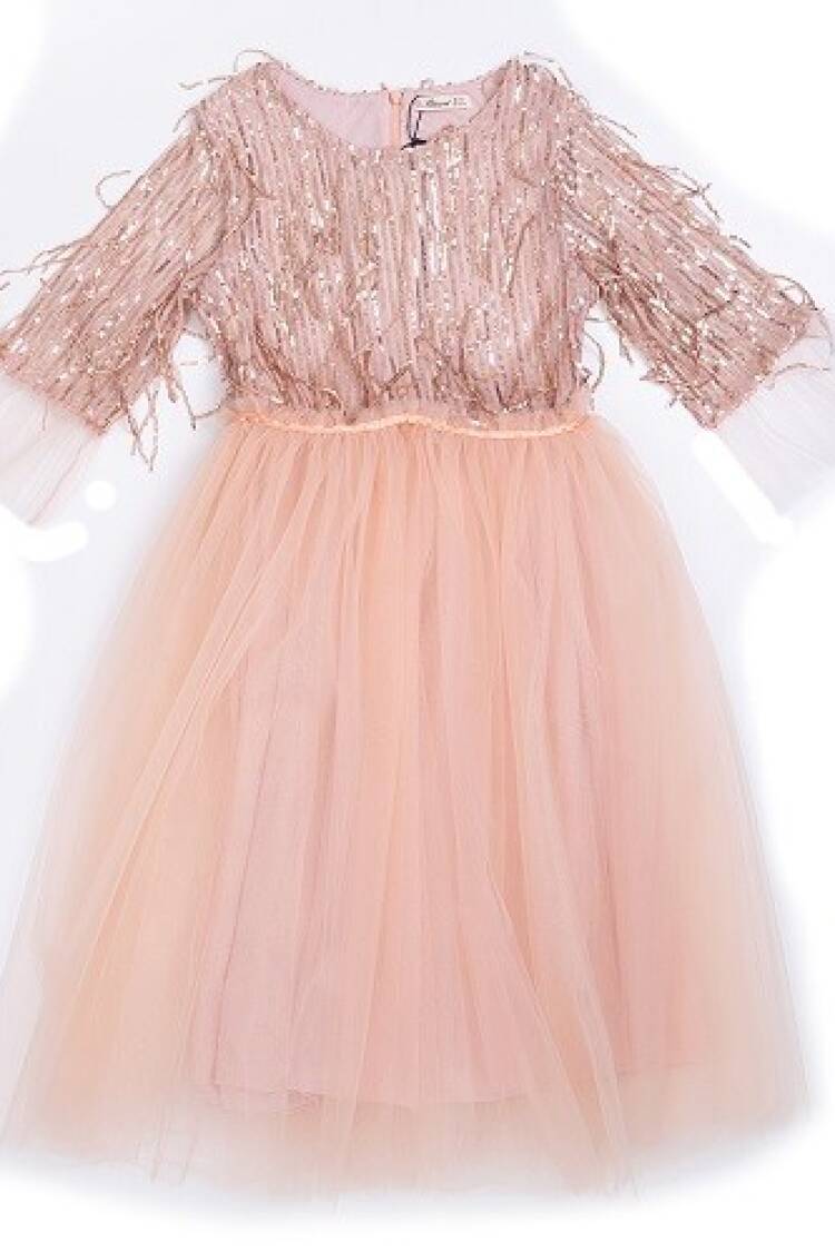 Wholesale Girls Tulle Dress 7-10Y - Brand: Büşra Bebe - Kids & Baby Clothes Wholesale - Globality Store