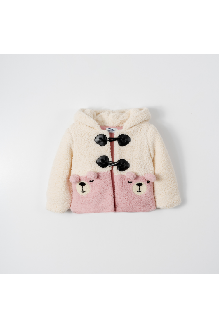 Wholesale Girls Welsoft Sherpa Cardigan 9-48M - Brand: Verscon - Kids & Baby Clothes Wholesale - Globality Store