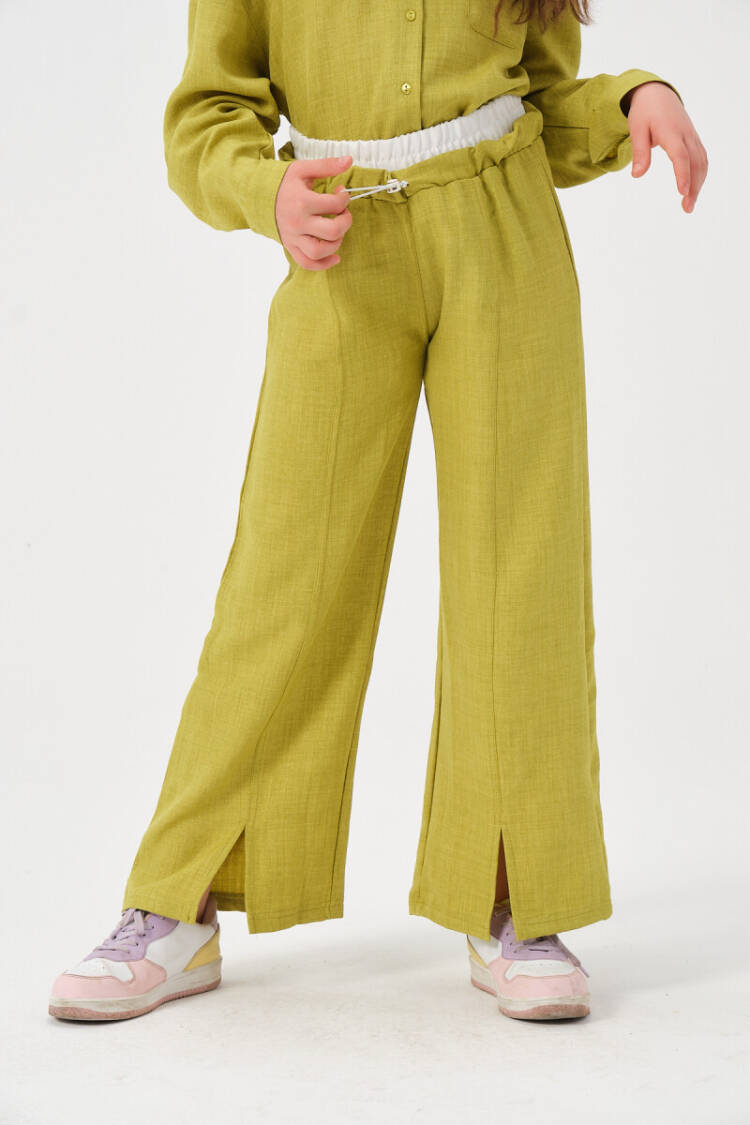 Wholesale Girls Wide Leg Pants with Belt 8-15Y - Brand: Jazziee - Kids & Baby Clothes Wholesale - Globality Store