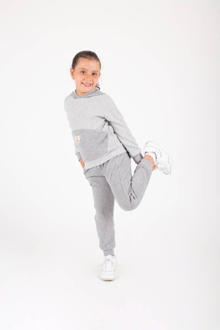 Wholesale Hooded Sweatshirt Set for Girls 4-8Y - Brand: Pafim - Kids & Baby Clothes Wholesale - Globality Store