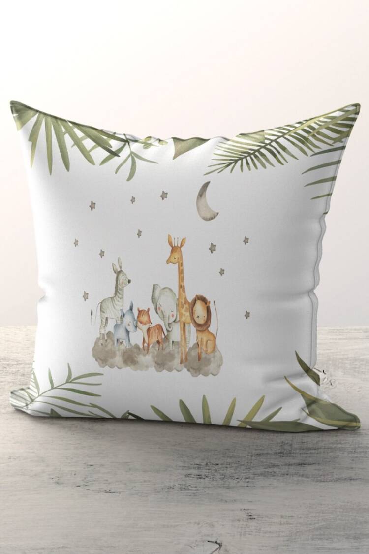 Wholesale Kids 3-Piece Printed Pillow Cases 43*43cm - Brand: Talia Home - Kids & Baby Clothes Wholesale - Globality Store