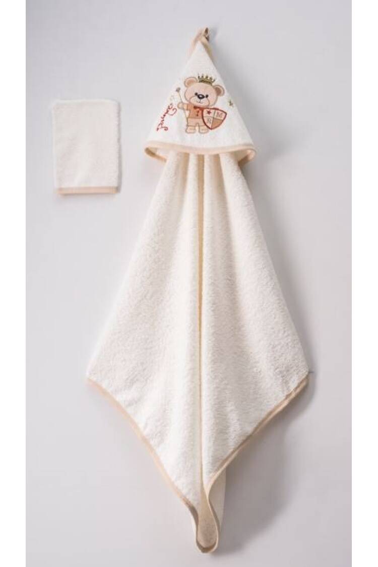 Wholesale Kids Unisex 2-Piece Set with Scrub Mitt and Towel 75x80 - Brand: Ramel Kids - Kids & Baby Clothes Wholesale - Globality Store
