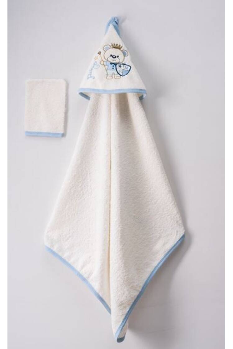 Wholesale Kids Unisex 2-Piece Set with Scrub Mitt and Towel 75x80 - Brand: Ramel Kids - Kids & Baby Clothes Wholesale - Globality Store