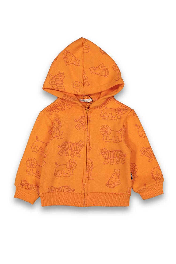 Wholesale Men's Baby Animal Print Hooded Sweater 6-18M - Brand: Tuffy - Kids & Baby Clothes Wholesale - Globality Store