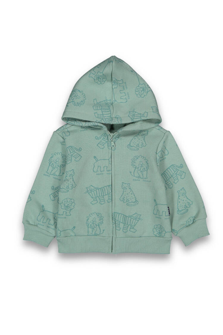 Wholesale Men's Baby Animal Print Hooded Sweater 6-18M - Brand: Tuffy - Kids & Baby Clothes Wholesale - Globality Store