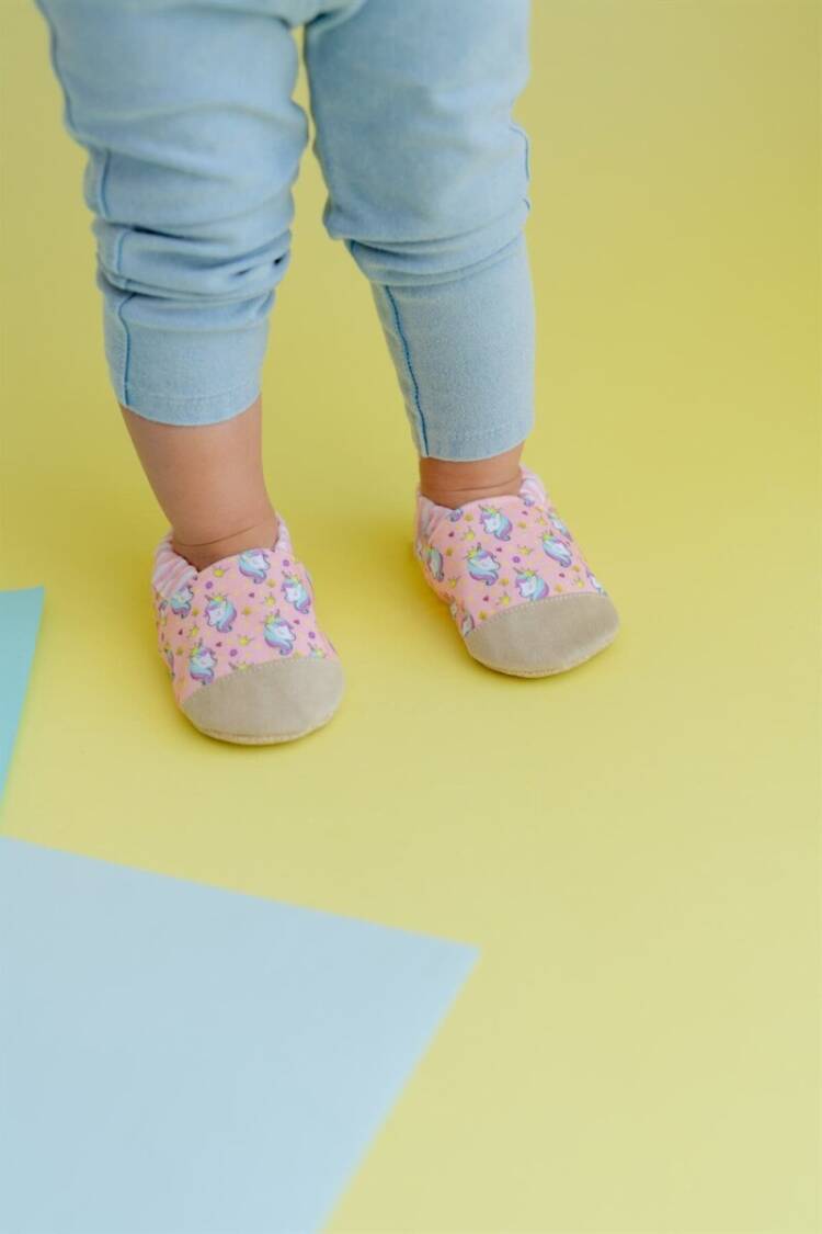 Wholesale Non-Slip Home Slippers for Baby Girls 17-26EU - Brand: Firststep - Kids & Baby Clothes Wholesale - Globality Store