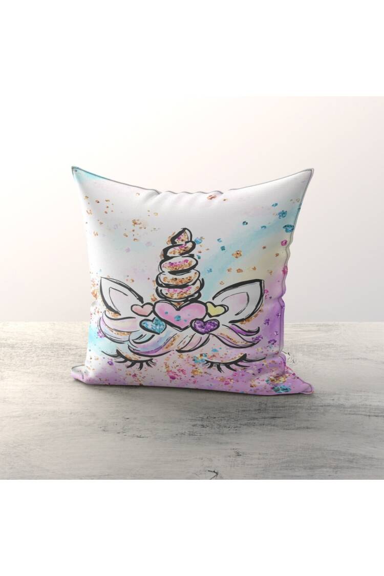 Wholesale Unicorn Pattern Pillowcase for Girls 43*43cm - Brand: Talia Home - Kids & Baby Clothes Wholesale - Globality Store