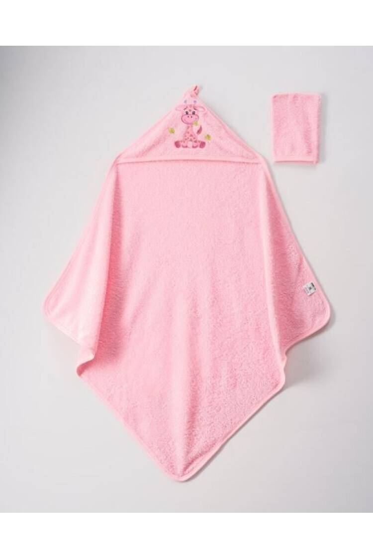 Wholesale Unisex 2-Piece Set with Scrub Mitt and Towel 80x80 - Brand: Ramel Kids - Kids & Baby Clothes Wholesale - Globality Store