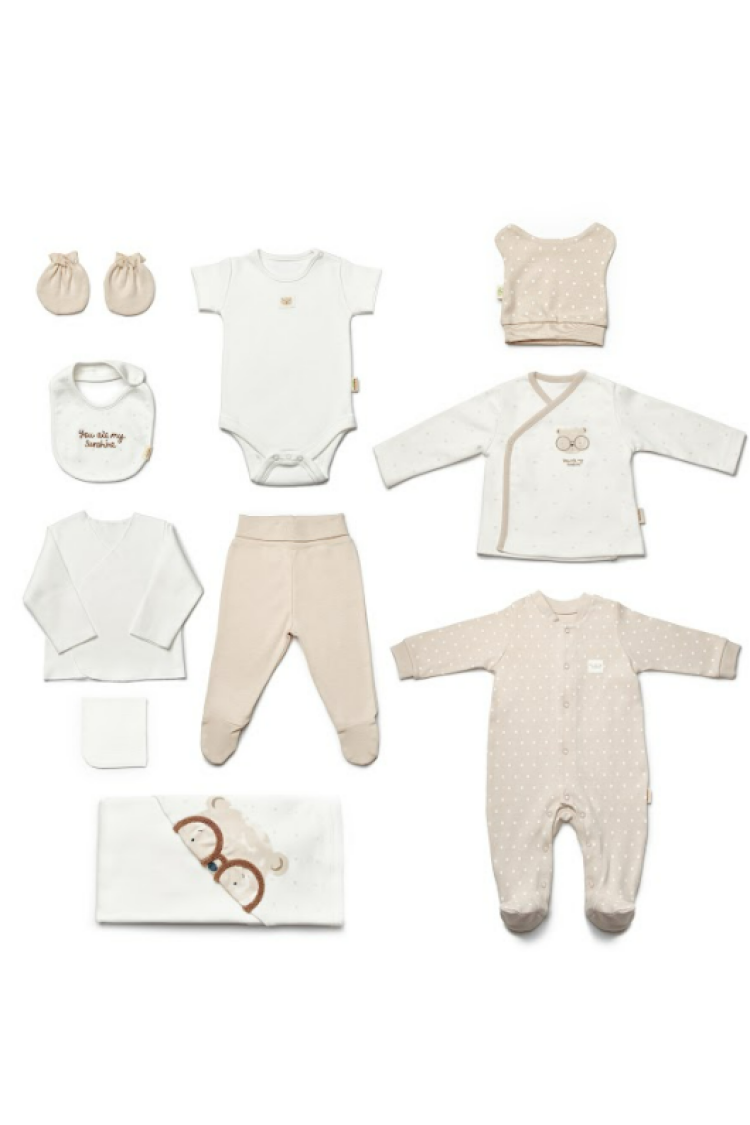 Wholesale Unisex Baby 10-Piece Boxed Bodysuits 0-3M - Brand: BabyCosy - Kids & Baby Clothes Wholesale - Globality Store