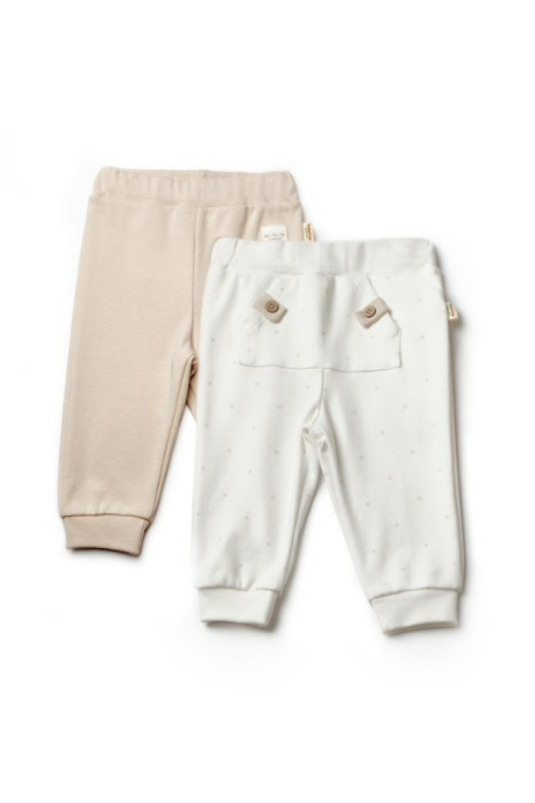 Wholesale Unisex Baby 2-Pack Pants 0-24M - Brand: BabyCosy - Kids & Baby Clothes Wholesale - Globality Store