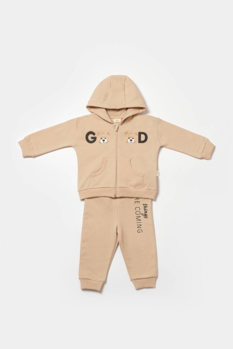Wholesale Unisex Baby 2-Piece Cardigan and Pants Set 3-24M 100% Organic Cotton Cosy - Brand: BabyCosy - Kids & Baby Clothes Wholesale - Globality Store