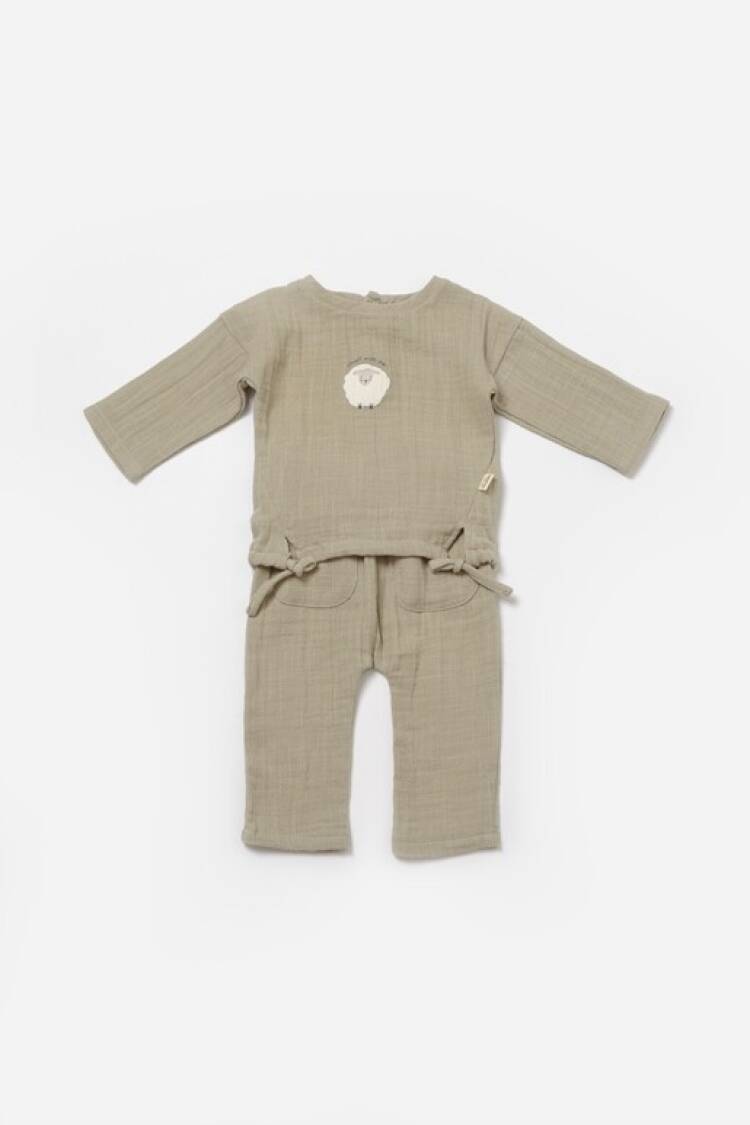 Wholesale Unisex Baby 2-Piece Sweatshirt and Pants Set %100 Cotton Baby Cosy - Brand: BabyCosy - Kids & Baby Clothes Wholesale - Globality Store