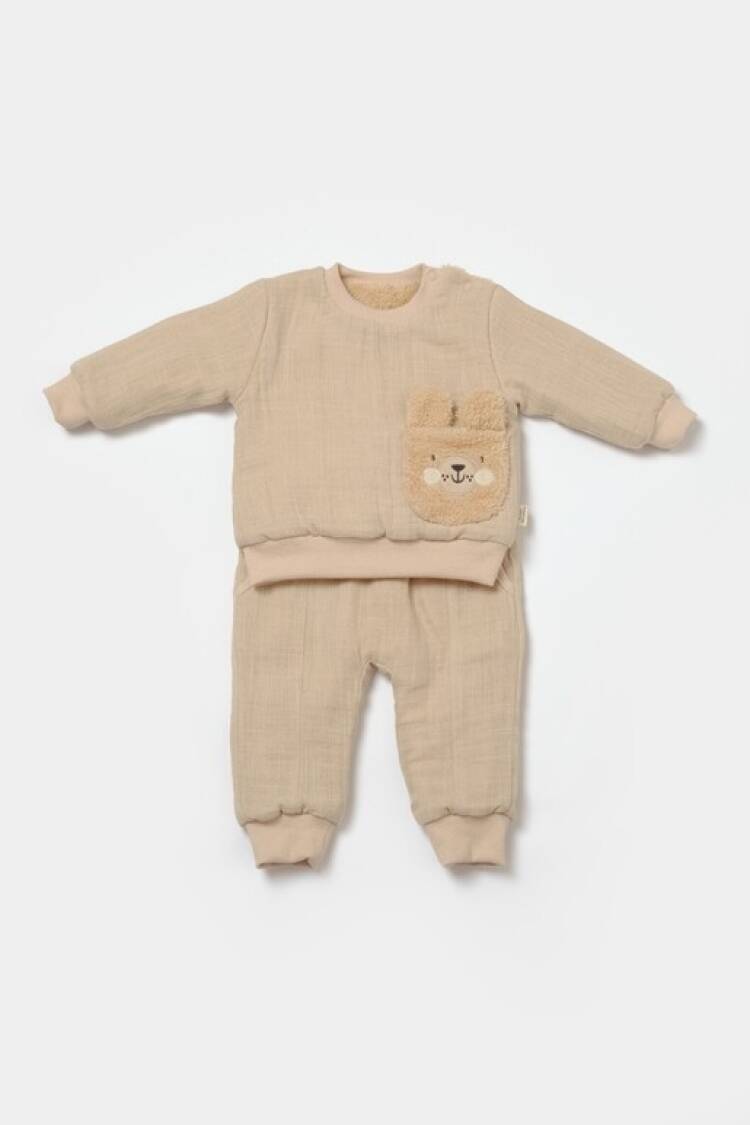 Wholesale Unisex Baby 2-Piece Sweatshirt and Pants Set 100% Cotton Baby Cosy - Brand: BabyCosy - Kids & Baby Clothes Wholesale - Globality Store