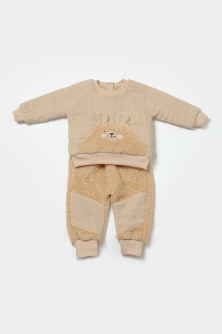 Wholesale Unisex Baby 2-Piece Sweatshirt and Pants Set 100% Cotton Baby Cosy - Brand: BabyCosy - Kids & Baby Clothes Wholesale - Globality Store