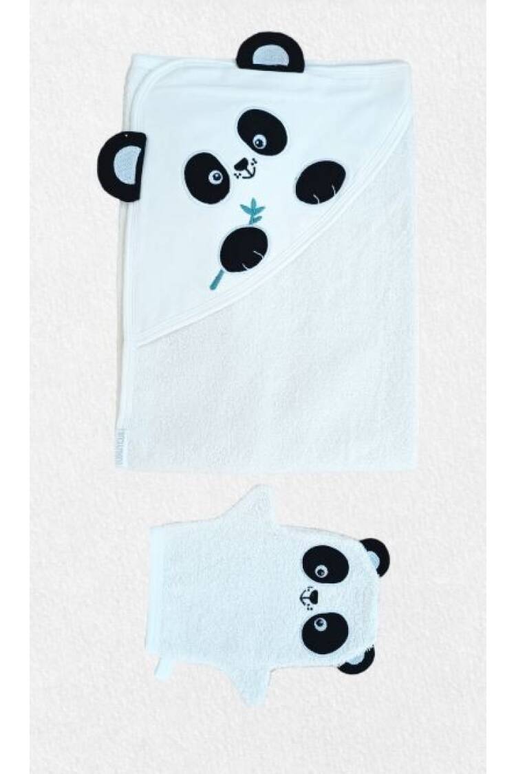 Wholesale Unisex Baby 2-Piece Towel Set 0-18M - Brand: Tomuycuk - Kids & Baby Clothes Wholesale - Globality Store