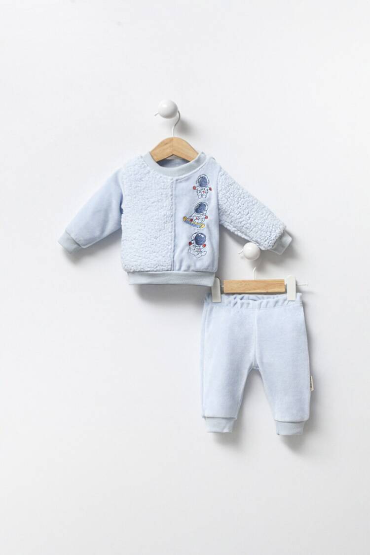 Wholesale Unisex Baby 2-Piece Tracksuit Set 3-12M - Brand: Minicorn - Kids & Baby Clothes Wholesale - Globality Store