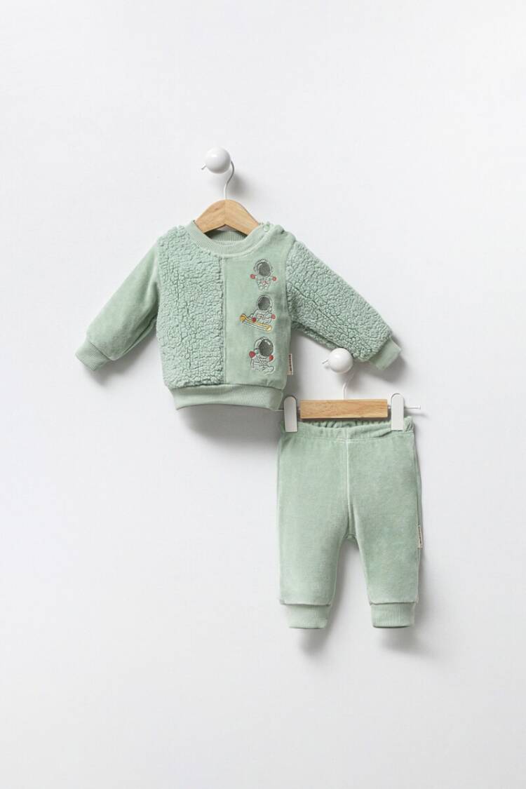 Wholesale Unisex Baby 2-Piece Tracksuit Set 3-12M - Brand: Minicorn - Kids & Baby Clothes Wholesale - Globality Store