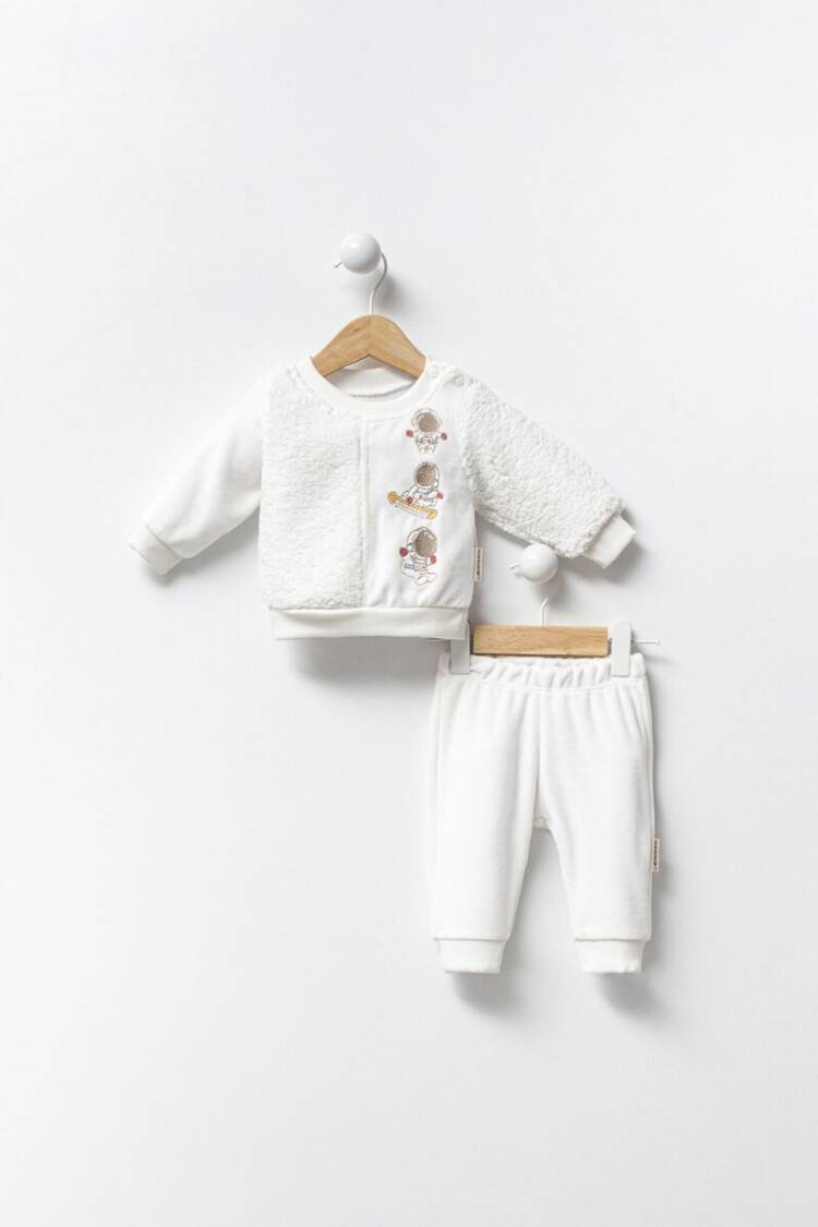 Wholesale Unisex Baby 2-Piece Tracksuit Set 3-12M - Brand: Minicorn - Kids & Baby Clothes Wholesale - Globality Store