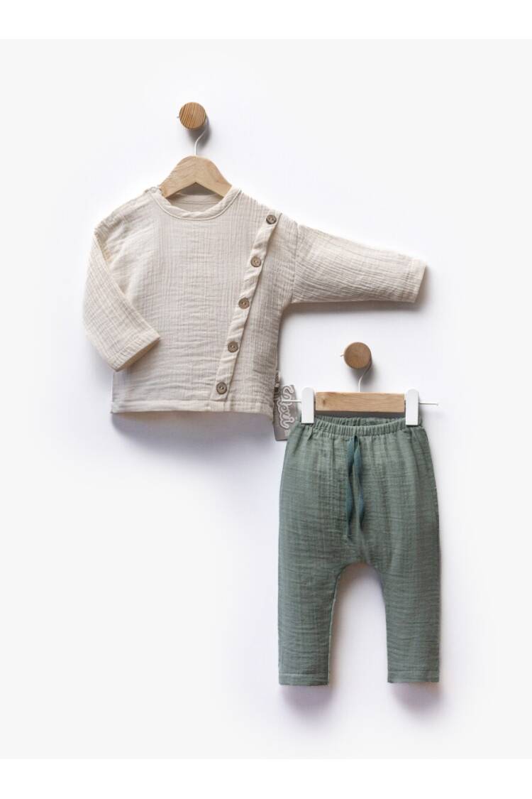 Wholesale Unisex Baby 2pcs Body and Pants Set 6-36M - Brand: Flexi Baby - Kids & Baby Clothes Wholesale - Globality Store