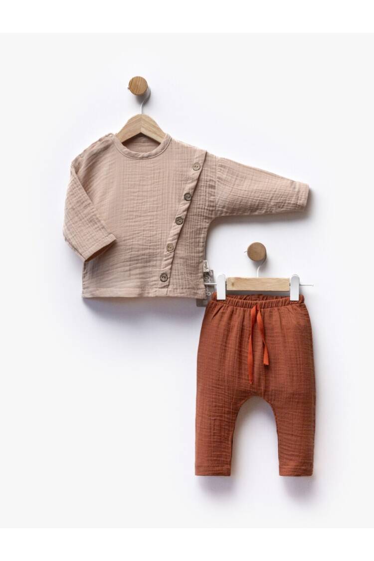 Wholesale Unisex Baby 2pcs Body and Pants Set 6-36M - Brand: Flexi Baby - Kids & Baby Clothes Wholesale - Globality Store
