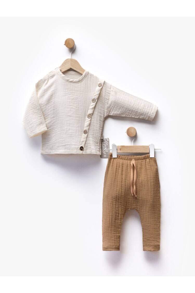 Wholesale Unisex Baby 2pcs Body and Pants Set 6-36M - Brand: Flexi Baby - Kids & Baby Clothes Wholesale - Globality Store