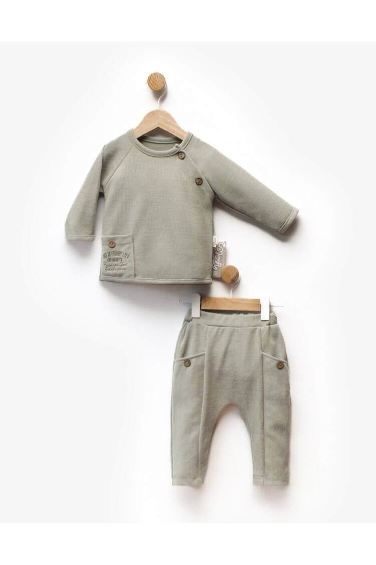 Wholesale Unisex Baby 2pcs Tracksuit Set 6-36M - Brand: Flexi Baby - Kids & Baby Clothes Wholesale - Globality Store