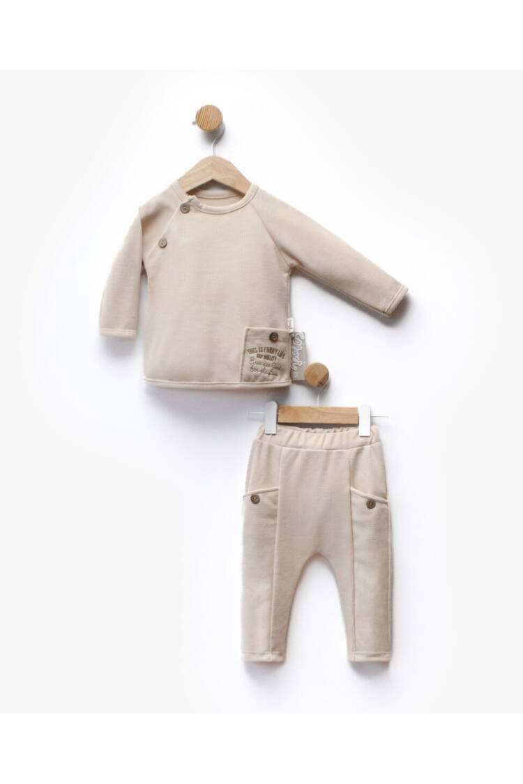 Wholesale Unisex Baby 2pcs Tracksuit Set 6-36M - Brand: Flexi Baby - Kids & Baby Clothes Wholesale - Globality Store