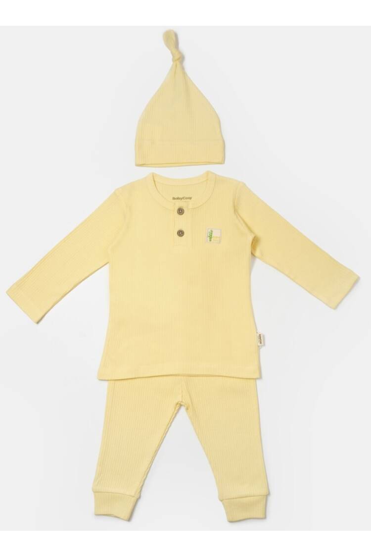 Wholesale Unisex Baby 3-Piece Pants Body and Hat Set 3-24M - Brand: BabyCosy - Kids & Baby Clothes Wholesale - Globality Store