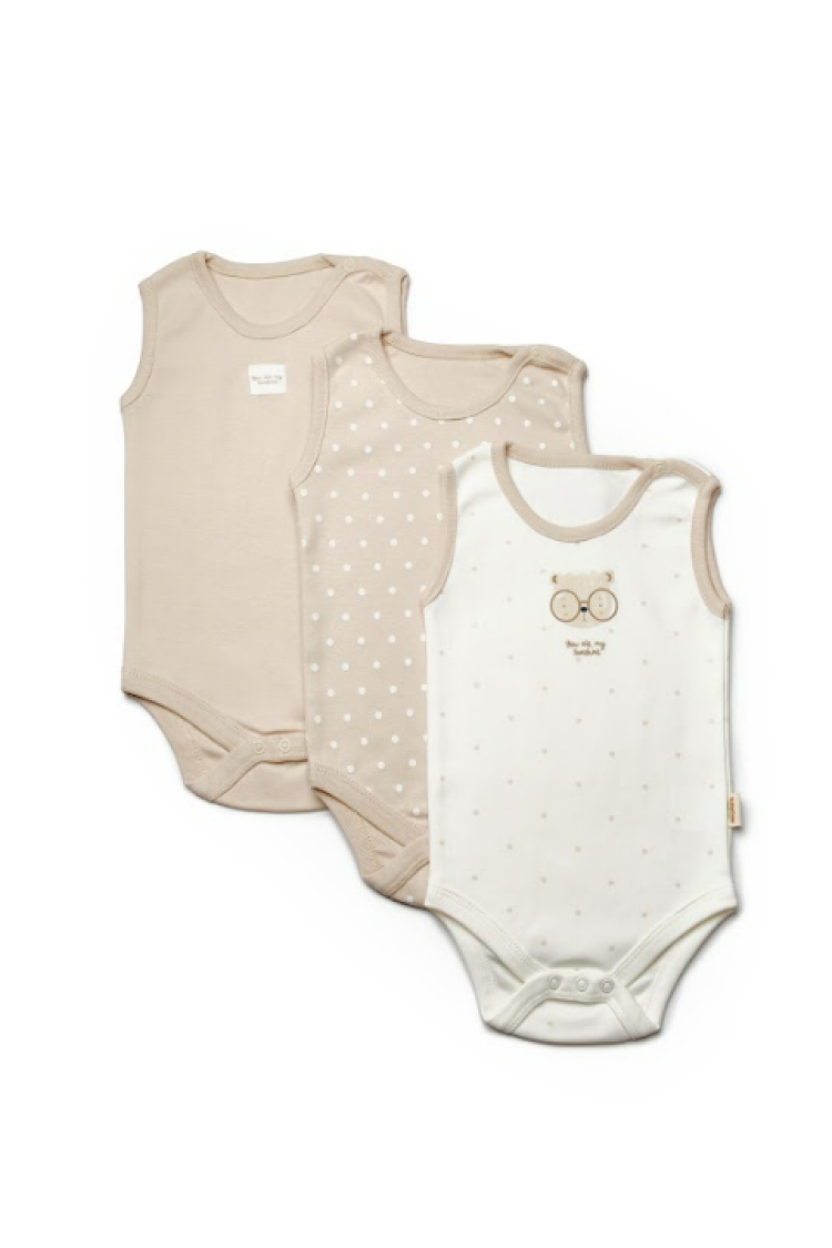 Wholesale Unisex Baby 3-Piece Suspender Bodysuit Box Set 9-24M - Brand: BabyCosy - Kids & Baby Clothes Wholesale - Globality Store