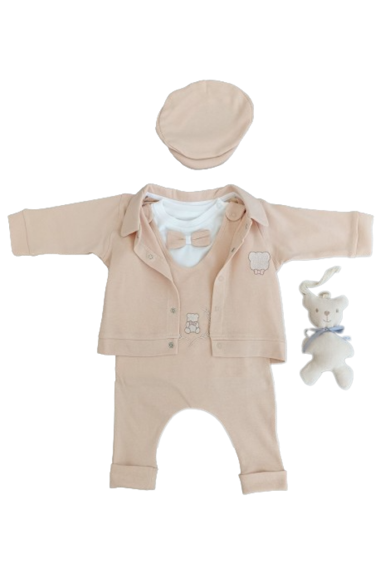 Wholesale Unisex Baby 5-Piece Rompers Set 3-12M - Brand: Tomuycuk - Kids & Baby Clothes Wholesale - Globality Store