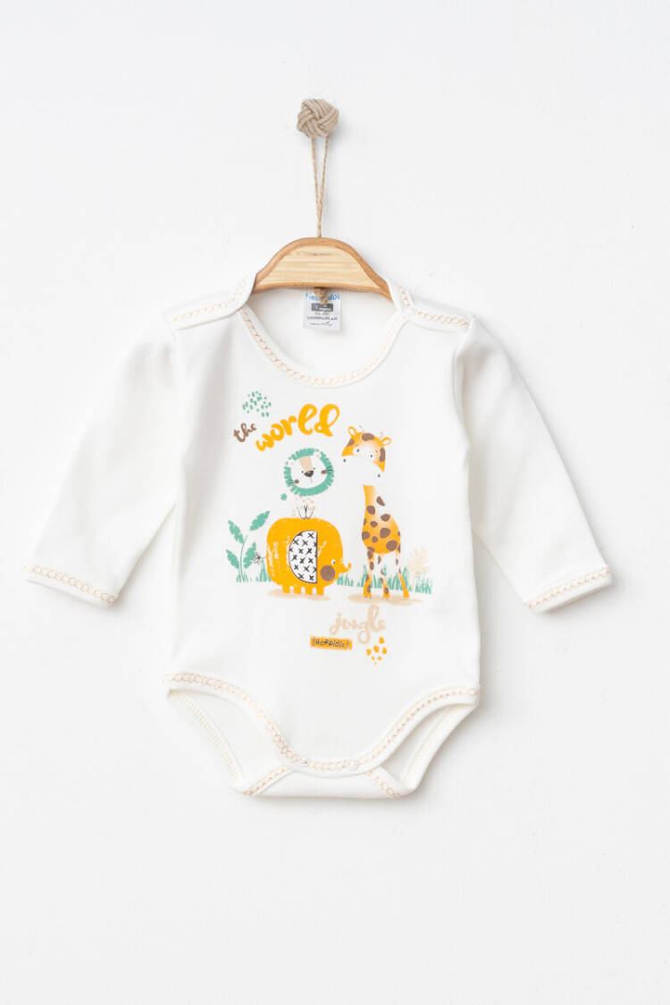 Wholesale Unisex Baby Bodysuit 0-3M - Brand: Hoppidik - Kids & Baby Clothes Wholesale - Globality Store