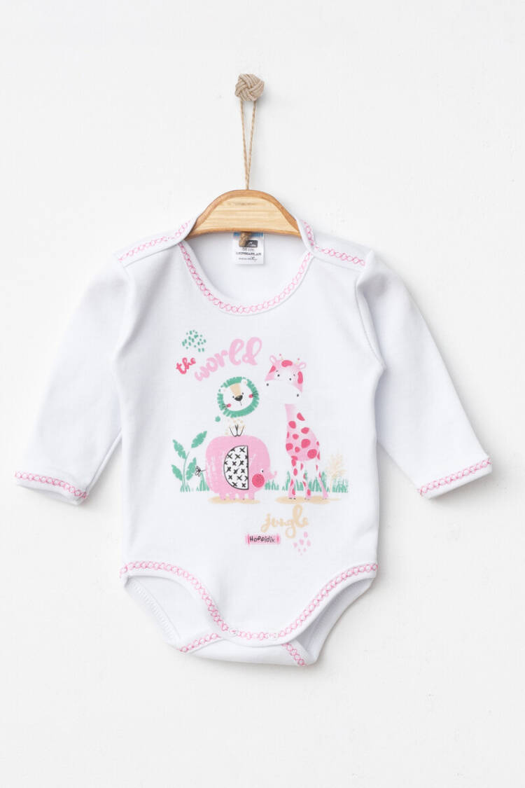 Wholesale Unisex Baby Bodysuit 0-3M - Brand: Hoppidik - Kids & Baby Clothes Wholesale - Globality Store