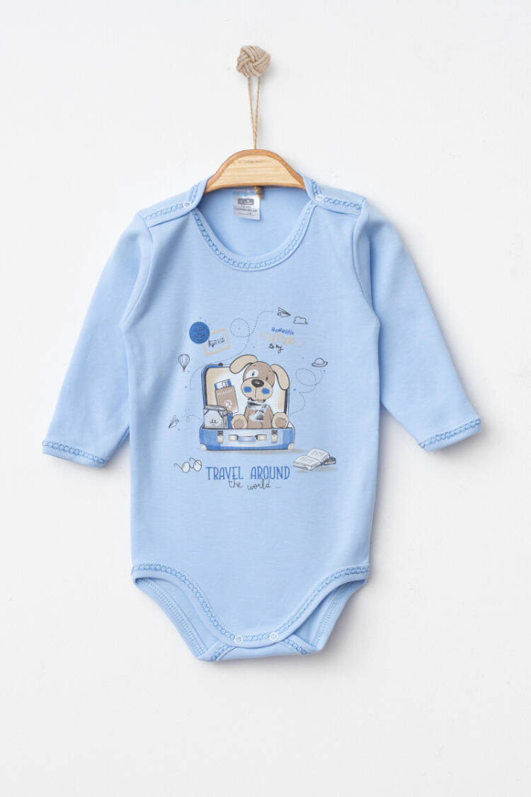 Wholesale Unisex Baby Bodysuit 9-18M - Brand: Hoppidik - Kids & Baby Clothes Wholesale - Globality Store