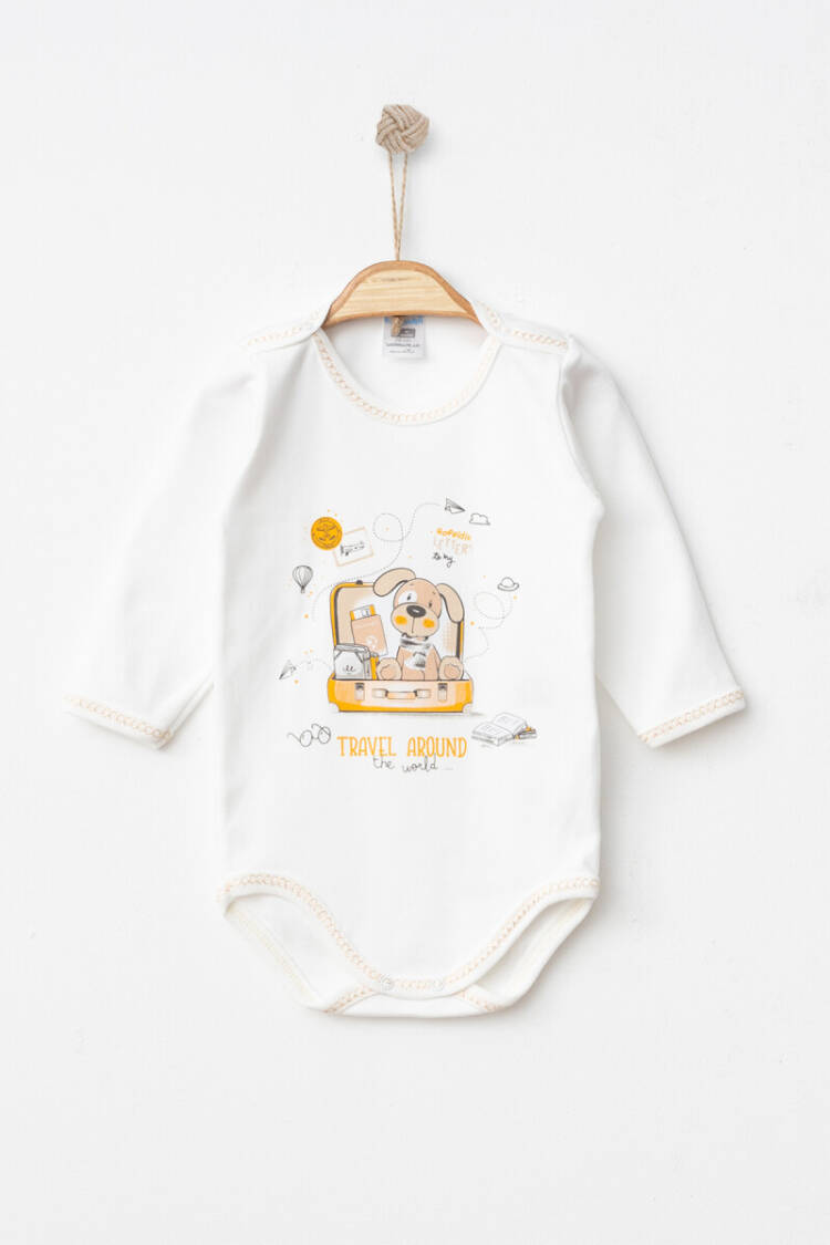 Wholesale Unisex Baby Bodysuit 9-18M - Brand: Hoppidik - Kids & Baby Clothes Wholesale - Globality Store