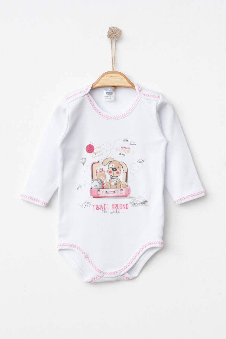 Wholesale Unisex Baby Bodysuit 9-18M - Brand: Hoppidik - Kids & Baby Clothes Wholesale - Globality Store