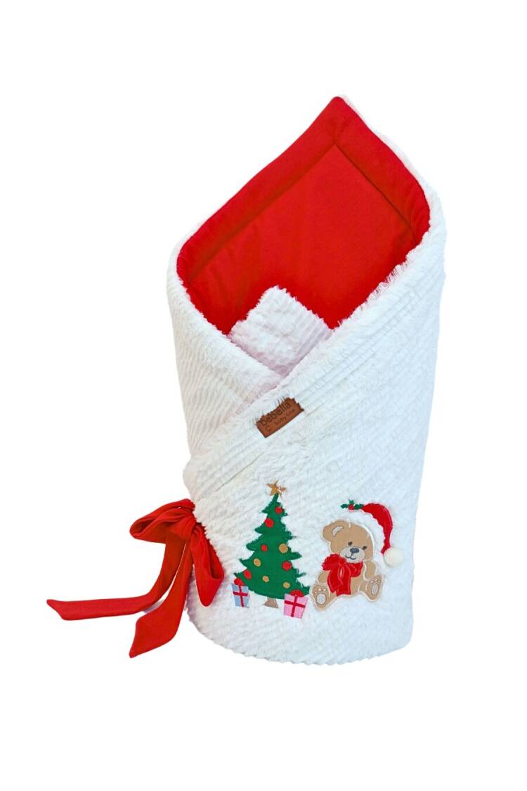 Wholesale Unisex Baby Christmas Concept Swaddle Blanket 0-24M - Brand: Bebella baby - Kids & Baby Clothes Wholesale - Globality Store