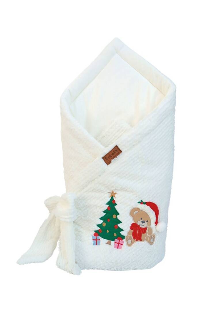 Wholesale Unisex Baby Christmas Concept Swaddle Blanket 0-24M - Brand: Bebella baby - Kids & Baby Clothes Wholesale - Globality Store