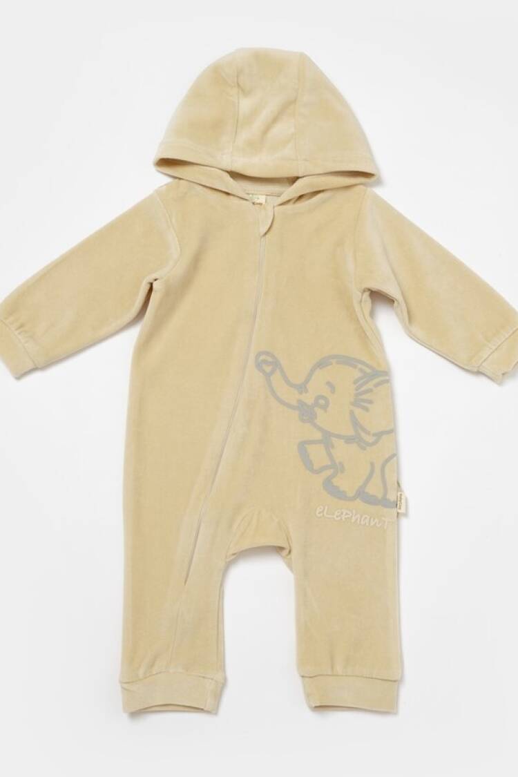 Wholesale Unisex Baby Hooded Velvet Rompers 3-24M Baby Cosy - Brand: BabyCosy - Kids & Baby Clothes Wholesale - Globality Store