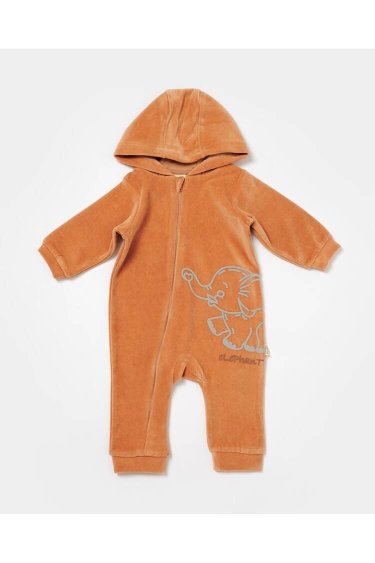 Wholesale Unisex Baby Hooded Velvet Rompers 3-24M Baby Cosy - Brand: BabyCosy - Kids & Baby Clothes Wholesale - Globality Store