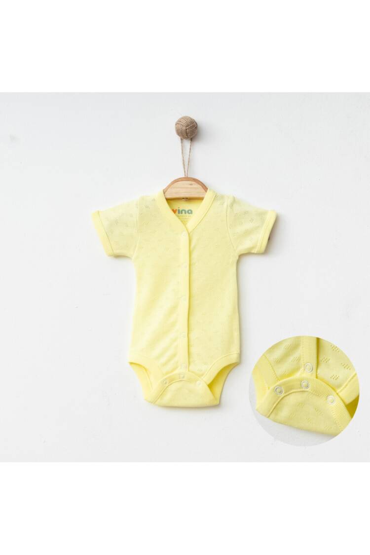 Wholesale Unisex Baby Jacquard Bodysuit 1-6M - Brand: Vina baby - Kids & Baby Clothes Wholesale - Globality Store