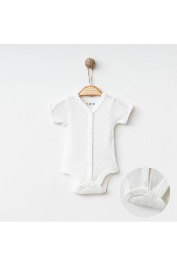 Wholesale Unisex Baby Jacquard Bodysuit 1-6M - Brand: Vina baby - Kids & Baby Clothes Wholesale - Globality Store