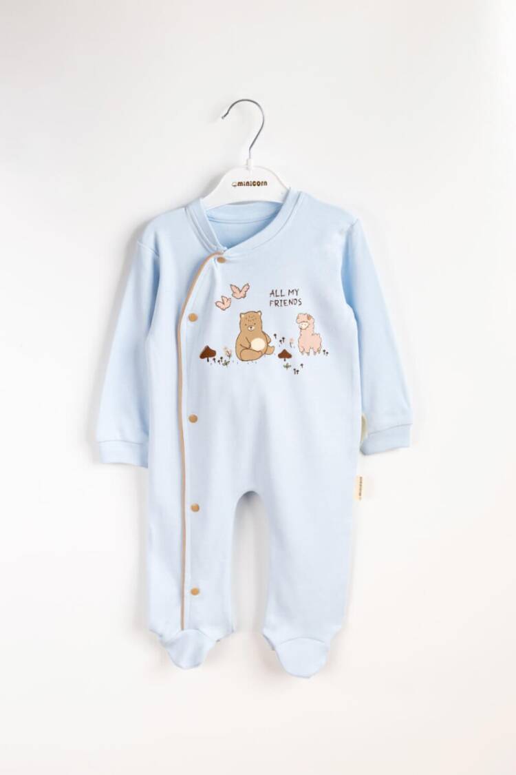 Wholesale Unisex Baby Jumpsuit 3-12M - Brand: Minicorn - Kids & Baby Clothes Wholesale - Globality Store