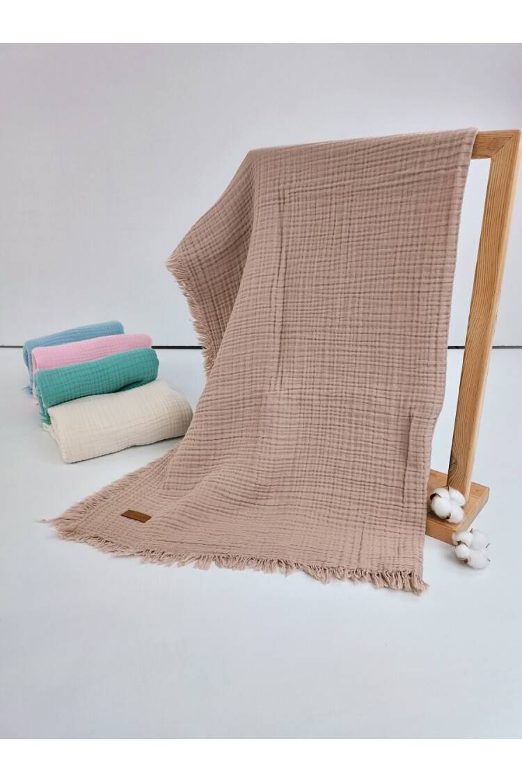 Wholesale Unisex Baby Muslin Blanket 100*120 - Brand: Tomuycuk - Kids & Baby Clothes Wholesale - Globality Store