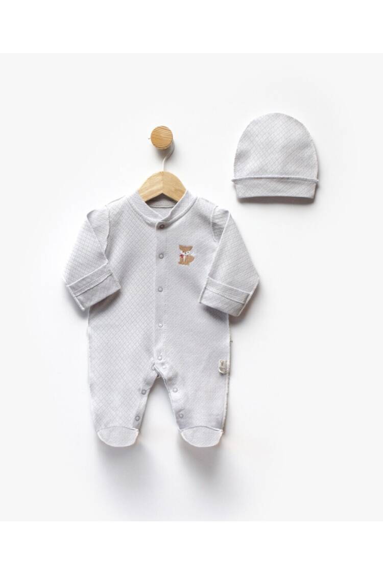 Wholesale Unisex Baby Newborn Jumpsuit and Hat 0-6M - Brand: Flexi Baby - Kids & Baby Clothes Wholesale - Globality Store