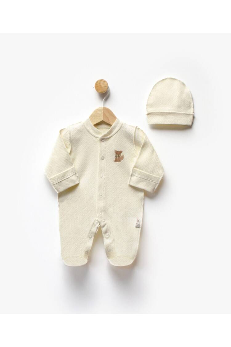 Wholesale Unisex Baby Newborn Jumpsuit and Hat 0-6M - Brand: Flexi Baby - Kids & Baby Clothes Wholesale - Globality Store
